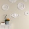 Ekena Millwork Rose and Ribbon Ceiling Medallion (Fits Canopies up to 4"), 23 5/8"OD x 4"ID x 1 1/2"P, Primed White CM23RO - alternate 5
